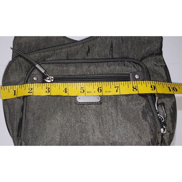 Baggallini Crossbody Bag Travel Purse Lightweight Shoulder Bag Olive Green - Picture 4 of 8